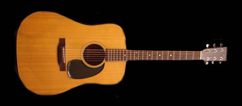 1969 martin d-18 acoutic guitar